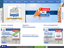 Tablet Screenshot of langejan.com